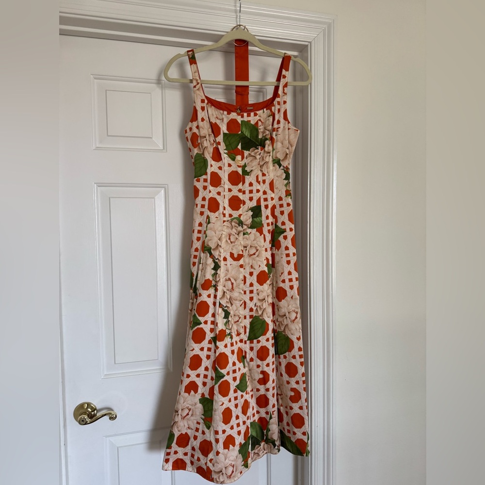 Mestiza New York Yvette Reversible Square-Neck Midi Dress - Picture 8 of 15
